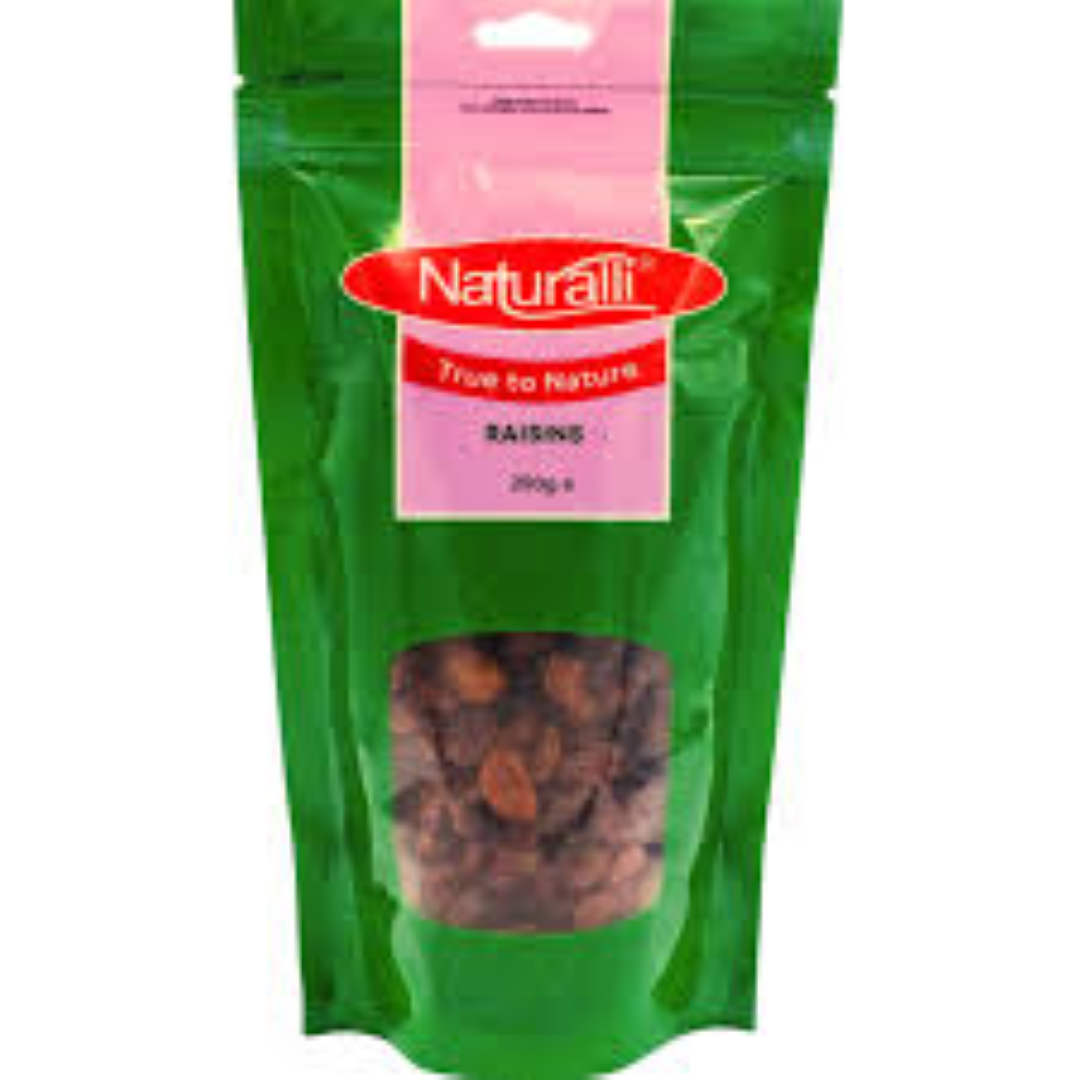 NATURALLI RAISINS 100G